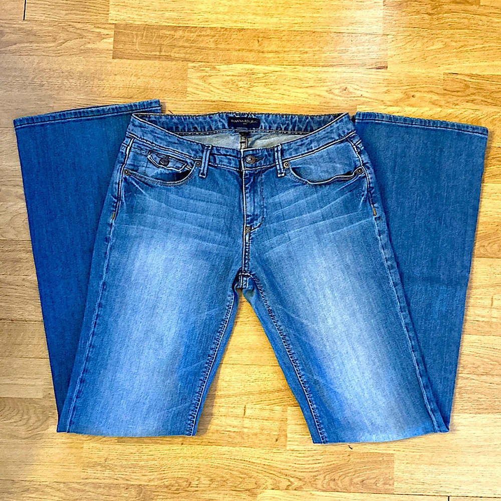 Banana Republic Boot Cut Jeans Size 28/6 Long